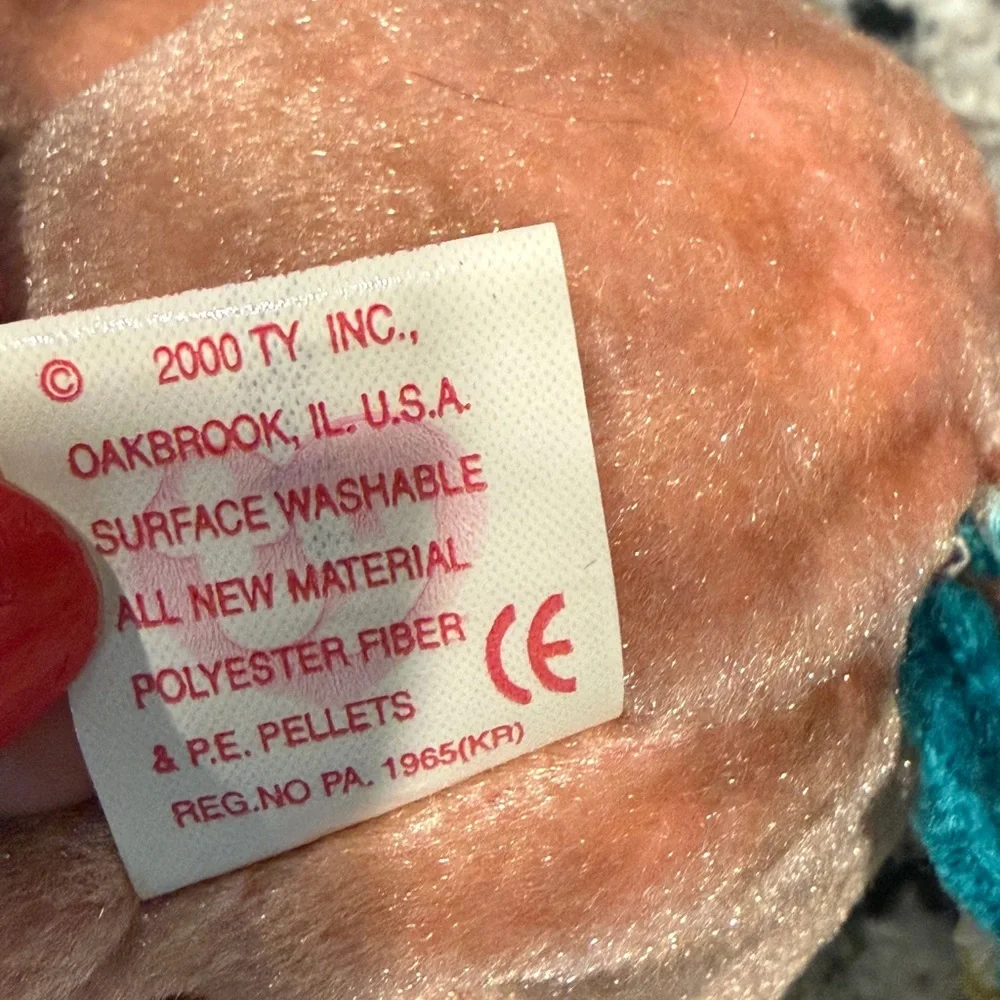 VTG TY‎ Beanie Babies Bundle of 5 Collectible 1994-2000 Retired Rare Error date